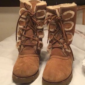 UGG Lace Up Boots
